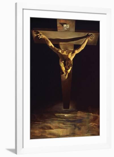 Dali Christ of St John of the Cross-Salvador Dalí-Framed Art Print