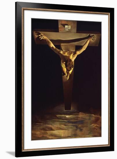 Dali Christ of St John of the Cross-Salvador Dalí-Framed Art Print