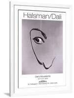 Dali's Moustache-Phillipe Halsman-Framed Art Print