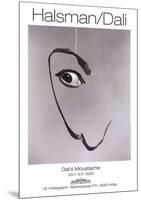 Dali's Moustache-Phillipe Halsman-Mounted Art Print