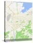 Dalian, China Map-null-Stretched Canvas