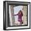 Dalida Posing on a Beach-Therese Begoin-Framed Photographic Print