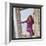 Dalida Posing on a Beach-Therese Begoin-Framed Photographic Print