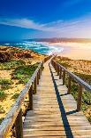 Praia Da Bordeira and Boardwalks Forming Part of the Trail of Tides or Pontal Da Carrapateira Walk-DaLiu-Photographic Print