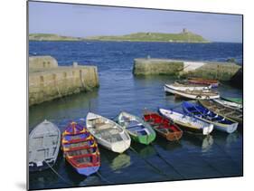 Dalkey Island and Coliemore Harbour, Dublin, Ireland, Europe-Firecrest Pictures-Mounted Photographic Print