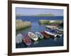 Dalkey Island and Coliemore Harbour, Dublin, Ireland, Europe-Firecrest Pictures-Framed Photographic Print