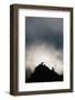 Dall's Sheep on Cliff at Sunset-Paul Souders-Framed Photographic Print