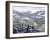 Dall Sheep at Denali-Jeff Tift-Framed Giclee Print