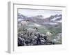 Dall Sheep at Denali-Jeff Tift-Framed Giclee Print