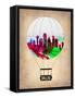 Dallas Air Balloon-NaxArt-Framed Stretched Canvas