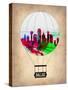 Dallas Air Balloon-NaxArt-Stretched Canvas