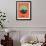 Dallas Circle Poster 2-NaxArt-Framed Art Print displayed on a wall