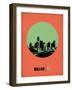 Dallas Circle Poster 2-NaxArt-Framed Art Print