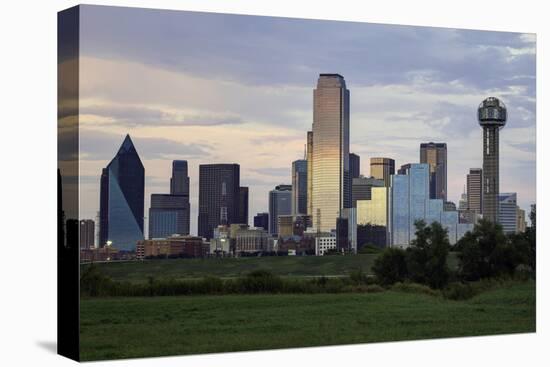 Dallas City Skyline and the Reunion Tower, Texas, United States of America, North America-Gavin-Stretched Canvas