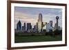 Dallas City Skyline and the Reunion Tower, Texas, United States of America, North America-Gavin-Framed Photographic Print