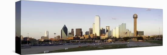 Dallas City Skyline and the Reunion Tower, Texas, United States of America, North America-Gavin Hellier-Stretched Canvas