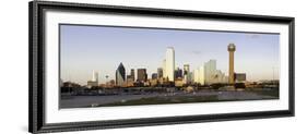 Dallas City Skyline and the Reunion Tower, Texas, United States of America, North America-Gavin Hellier-Framed Photographic Print