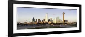 Dallas City Skyline and the Reunion Tower, Texas, United States of America, North America-Gavin Hellier-Framed Photographic Print