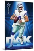 DALLAS COWBOYS - D PRESCOTT 17-null-Mounted Poster