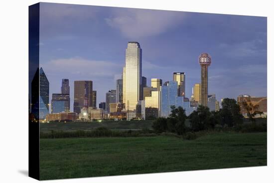 Dallas Cty Skyline and the Reunion Tower, Texas, United States of America, North America-Gavin-Stretched Canvas