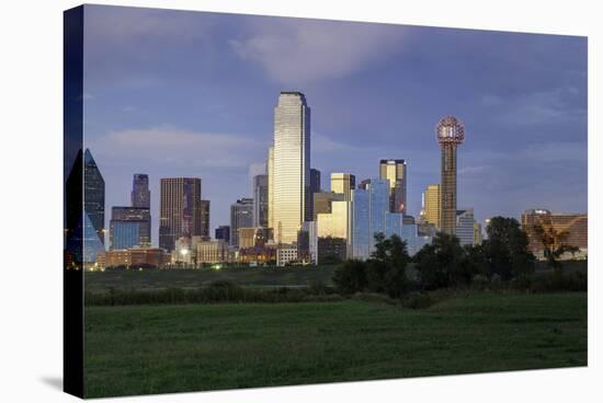 Dallas Cty Skyline and the Reunion Tower, Texas, United States of America, North America-Gavin-Stretched Canvas