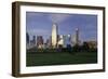 Dallas Cty Skyline and the Reunion Tower, Texas, United States of America, North America-Gavin-Framed Photographic Print
