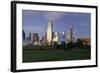 Dallas Cty Skyline and the Reunion Tower, Texas, United States of America, North America-Gavin-Framed Photographic Print