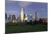 Dallas Cty Skyline and the Reunion Tower, Texas, United States of America, North America-Gavin-Mounted Photographic Print