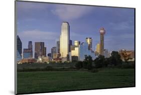 Dallas Cty Skyline and the Reunion Tower, Texas, United States of America, North America-Gavin-Mounted Photographic Print