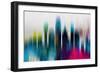 Dallas Downtown Skyline-NaxArt-Framed Art Print