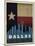 Dallas Flag-Red Atlas Designs-Mounted Giclee Print