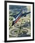 Dallas-Fort Worth Airport-Wilf Hardy-Framed Giclee Print