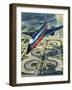 Dallas-Fort Worth Airport-Wilf Hardy-Framed Giclee Print