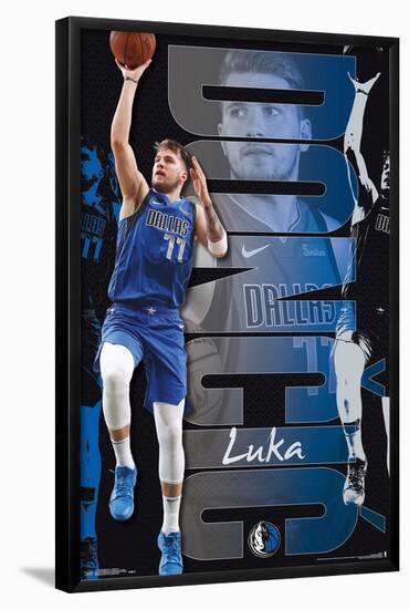 Dallas Mavericks - L. Doncic '19-null-Framed Poster