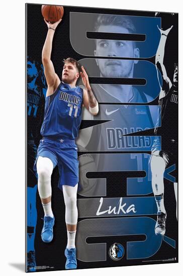 Dallas Mavericks - L. Doncic '19-null-Mounted Poster