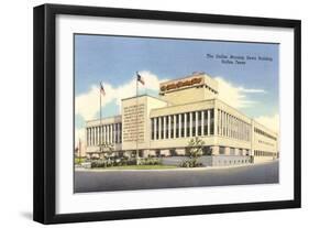 Dallas Morning News Building-null-Framed Art Print