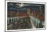Dallas Oak Cliff Viaduct-null-Mounted Art Print