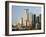 Dallas Skyline, Dallas, Texas, USA-Walter Bibikow-Framed Photographic Print