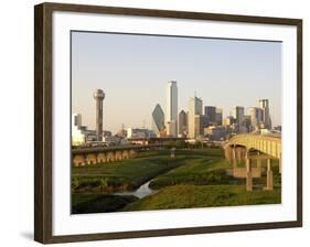 Dallas Skyline-Dana Hoff-Framed Photographic Print
