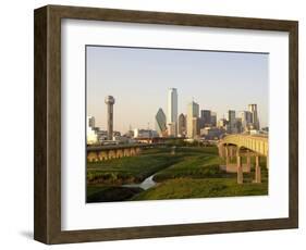 Dallas Skyline-Dana Hoff-Framed Photographic Print