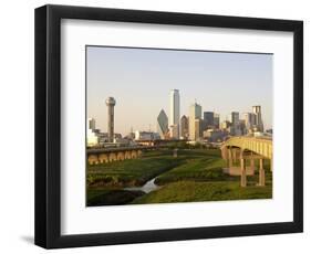 Dallas Skyline-Dana Hoff-Framed Photographic Print