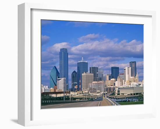 Dallas Skyline-Murat Taner-Framed Photographic Print