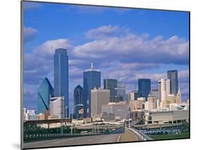 Dallas Skyline-Murat Taner-Mounted Photographic Print