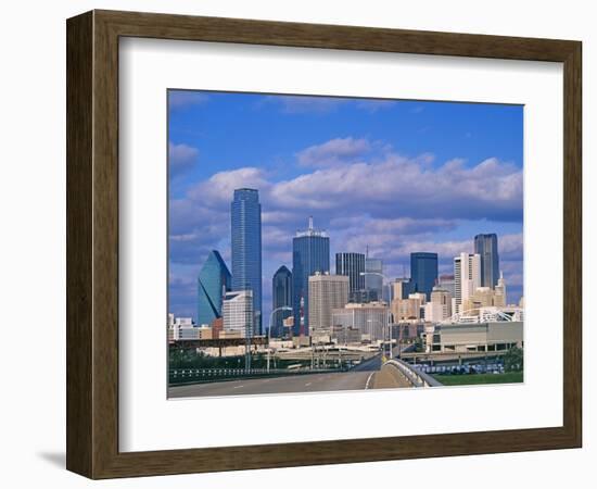 Dallas Skyline-Murat Taner-Framed Photographic Print