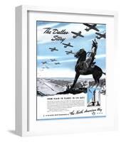 Dallas Story North American Ad-null-Framed Art Print