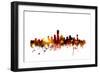 Dallas Texas Skyline-Michael Tompsett-Framed Art Print