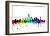 Dallas Texas Skyline-Michael Tompsett-Framed Art Print