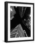 Dallas Up Bw-John Gusky-Framed Photographic Print