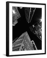 Dallas Up Bw-John Gusky-Framed Photographic Print