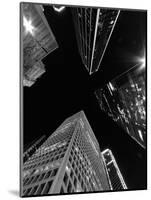 Dallas Up Bw-John Gusky-Mounted Photographic Print